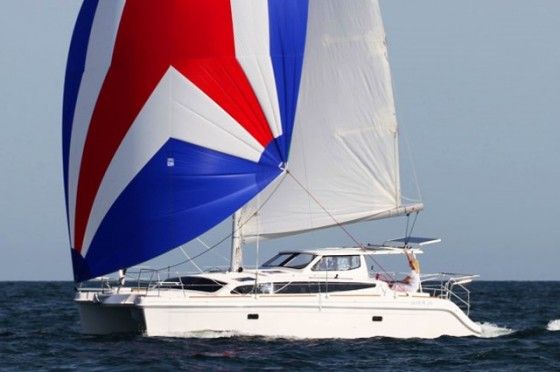 gemini legacy 35 under sail