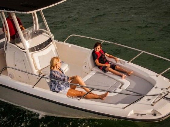 boston whaler dauntless 240 bow