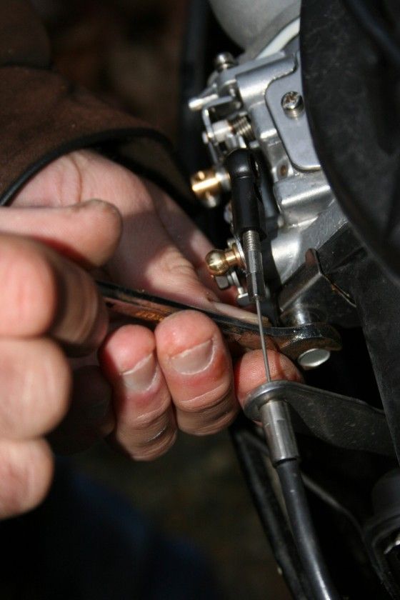 rebuilt carburetor