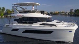 Aquila 44 running boat test