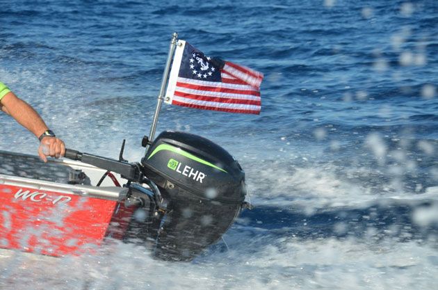 Lehr propane outboard