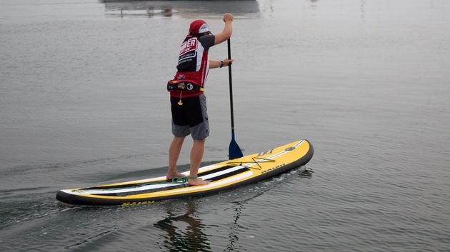 Carol-paddling-Naish