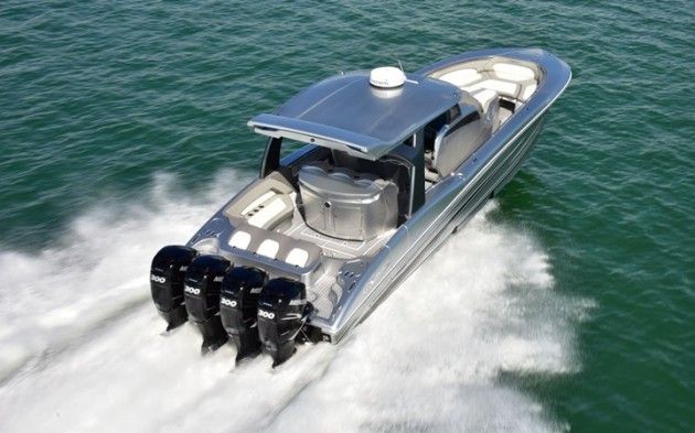 The 42-footer’s patented hull delivers an amazing ride—and a larger model is in the works.