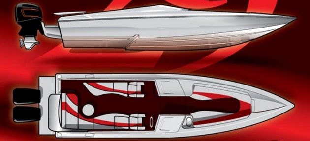 The open-bow 29 Defiant is Active Thunder Powerboats' answer to the center-console invasion in the go-fast boat market.