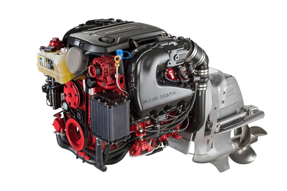 Volvo Penta Introduces Next Generation V8 and V6 Gasoline Engines