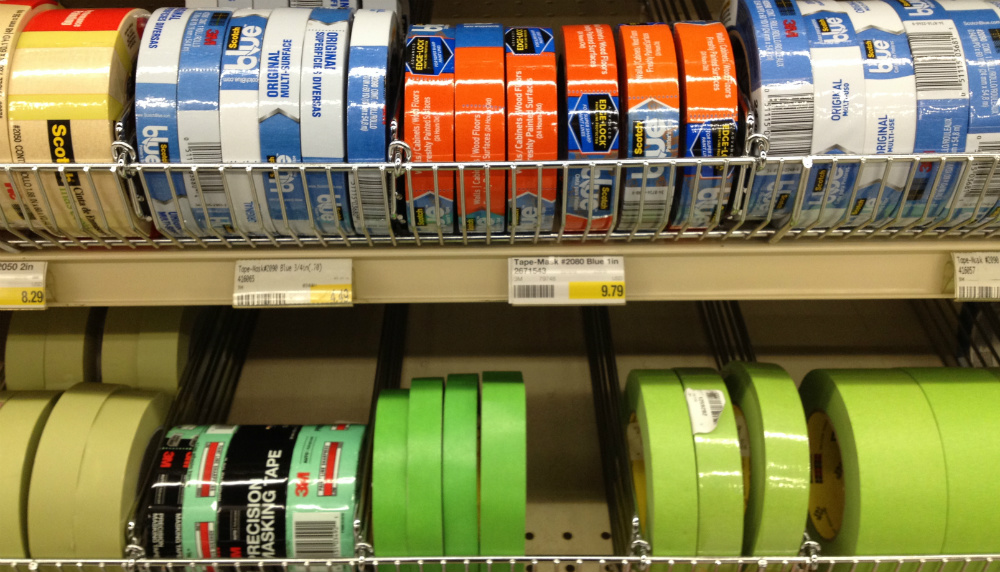 The choice of tapes alone can be bewildering -- but this is not a time to pinch pennies with cheap brown masking tape.
