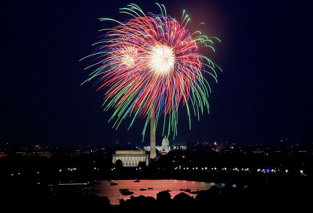 The Potomac River is an excellent spot to enjoy the Washington, D.C., July 4 fireworks from. Photo courtesy of National Park Service