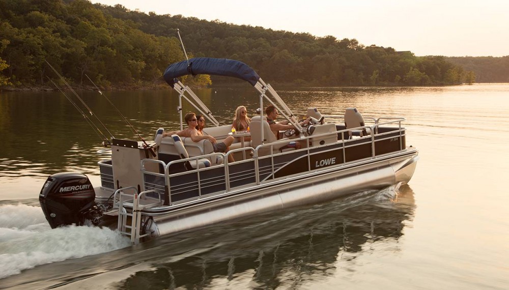 Handling pontoon boats like this Lowe SF234, a breed apart from the average powerboat.