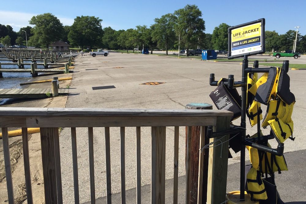 Among other good works, the Sea Tow Foundation makes loaner life jackets available at many popular launch ramps.