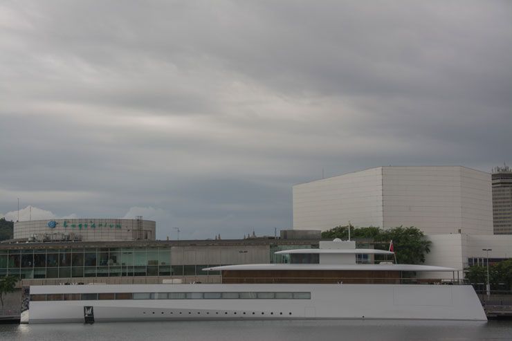 Feadship built the 256-foot Venus for Steve Jobs, the co-founder of Apple, but he died before she could be delivered. His widow, Laurene Powell Jobs, is now listed as the owner of Venus.