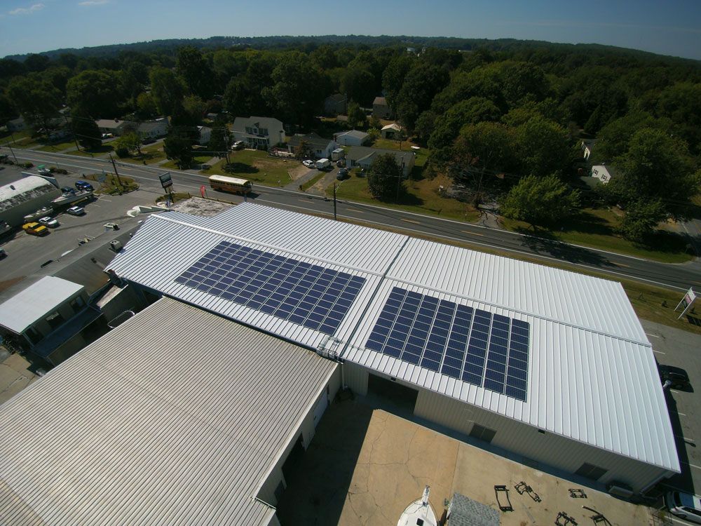 The solar panels gracing its roof are only part of the way that Tri-State Marine is pioneering environmental responsibility in a boat dealership.