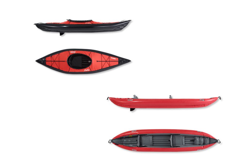 Available online at L.L. Bean, boaters can find deals on the popular inflatable Innova Kayaks, including the Twist I & II and the Swing I & II models.