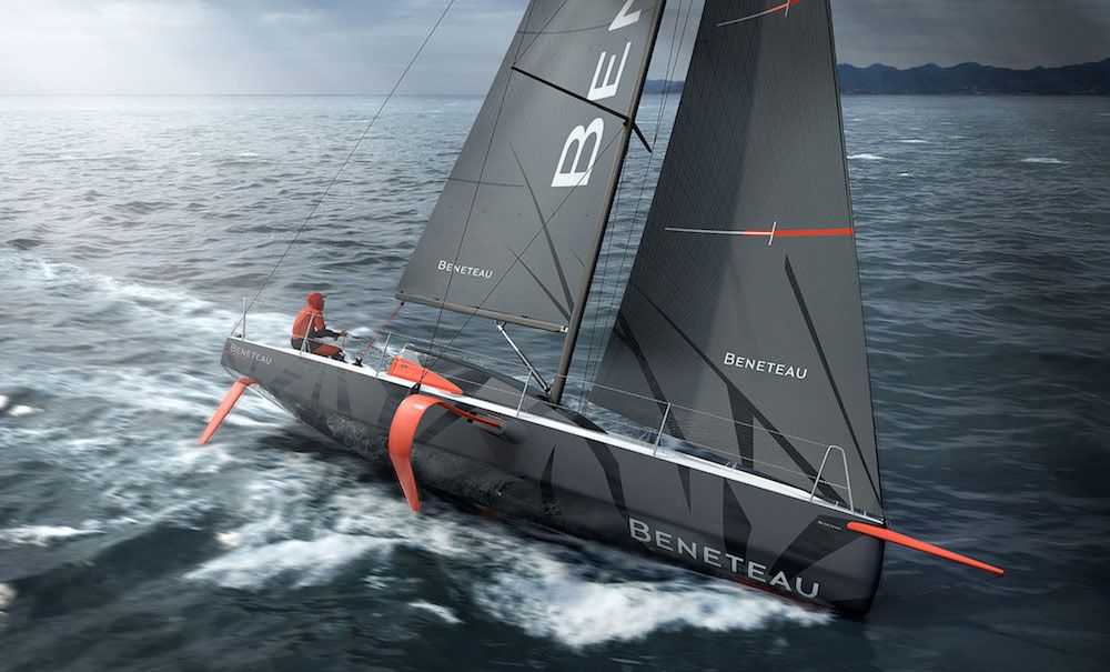 The new Beneteau Figaro 3. Contemporary? Yeah, you could say that.
