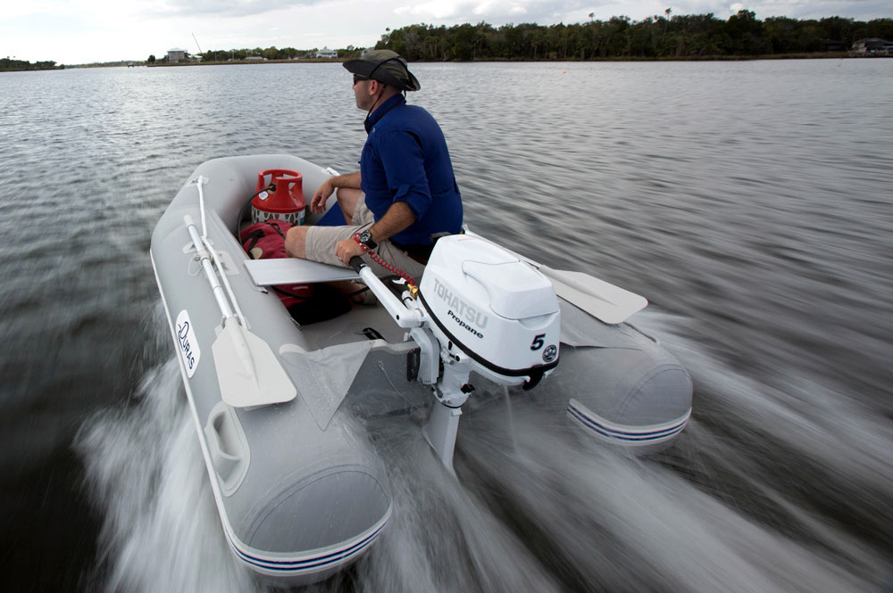 The Outboard Expert: Tohatsu Propane Outboard Engine