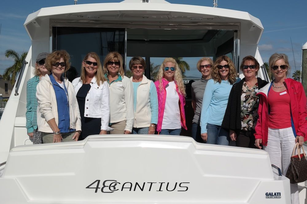 Training courses such as Ladies at the Helm, offer women training in boat handling and seamanship to gain confidence in their knowledge and skills. Angela Jackson photo