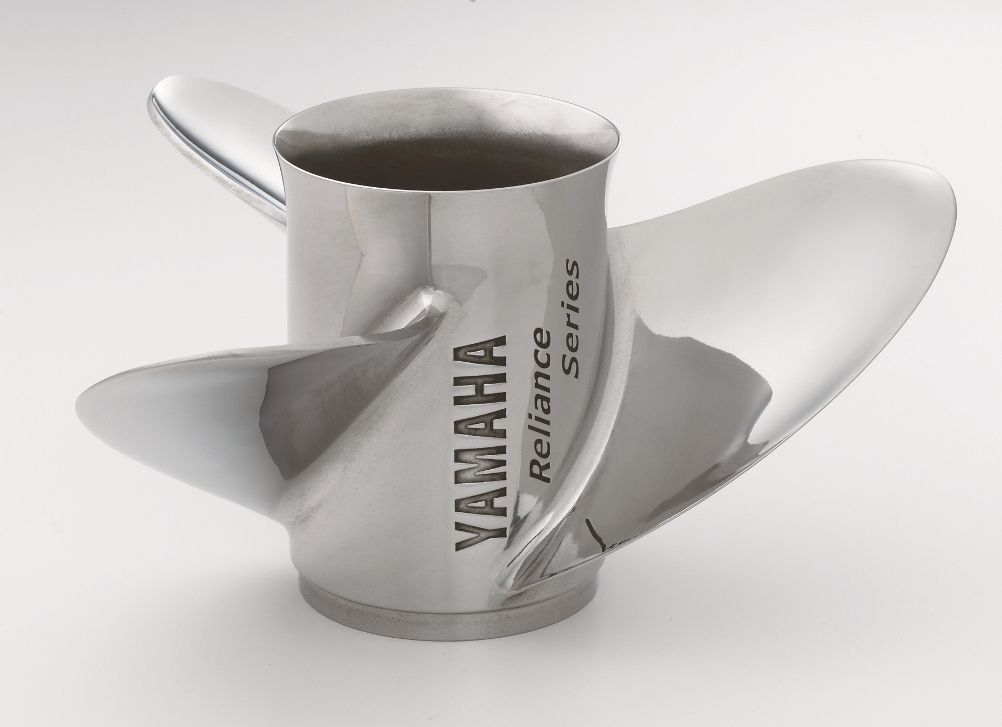 The Yamaha’s Reliance Series SDS propellers are designed for Yamaha large inline four-cylinder outboards in the F150 through F200 range, in 13-to-21-inch pitches, in right- and left-hand rotation.