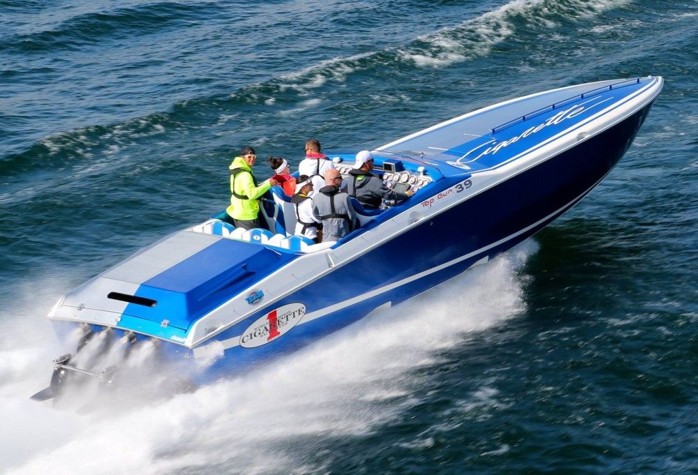 Split between Lake Michigan and Lake Charlevoix, Boyne Thunder is the hottest poker run of the summer. Photo by Pete Boden/Shoot 2 Thrill Pix