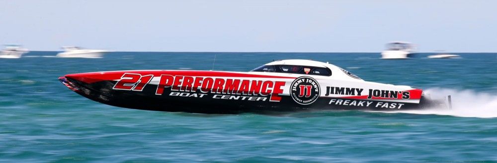 Performance Boat Center will be the Superboat-class team to beat in Key West next month. Photo by Pete Boden/Shoot 2 Thrill Pix.