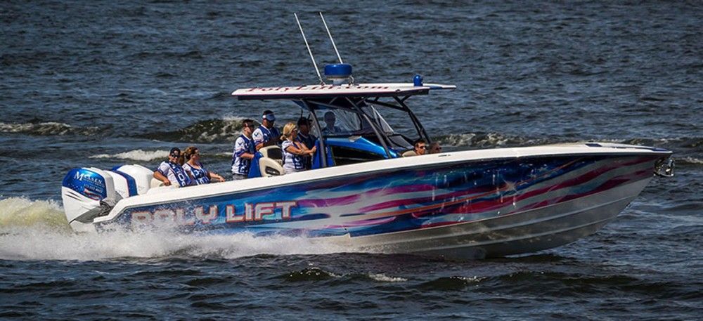 The Support Our Troops Poker Run is annual happening on the Lake of the Ozarks. Photo by Brad Glidewell/Glidewell Photography.