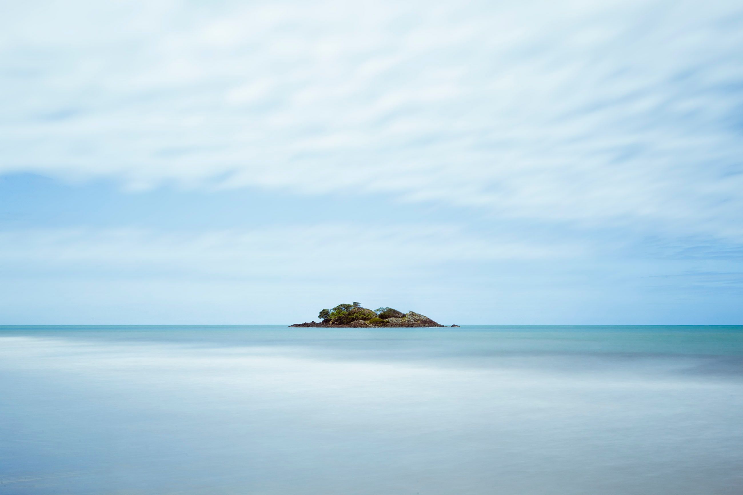 deserted island