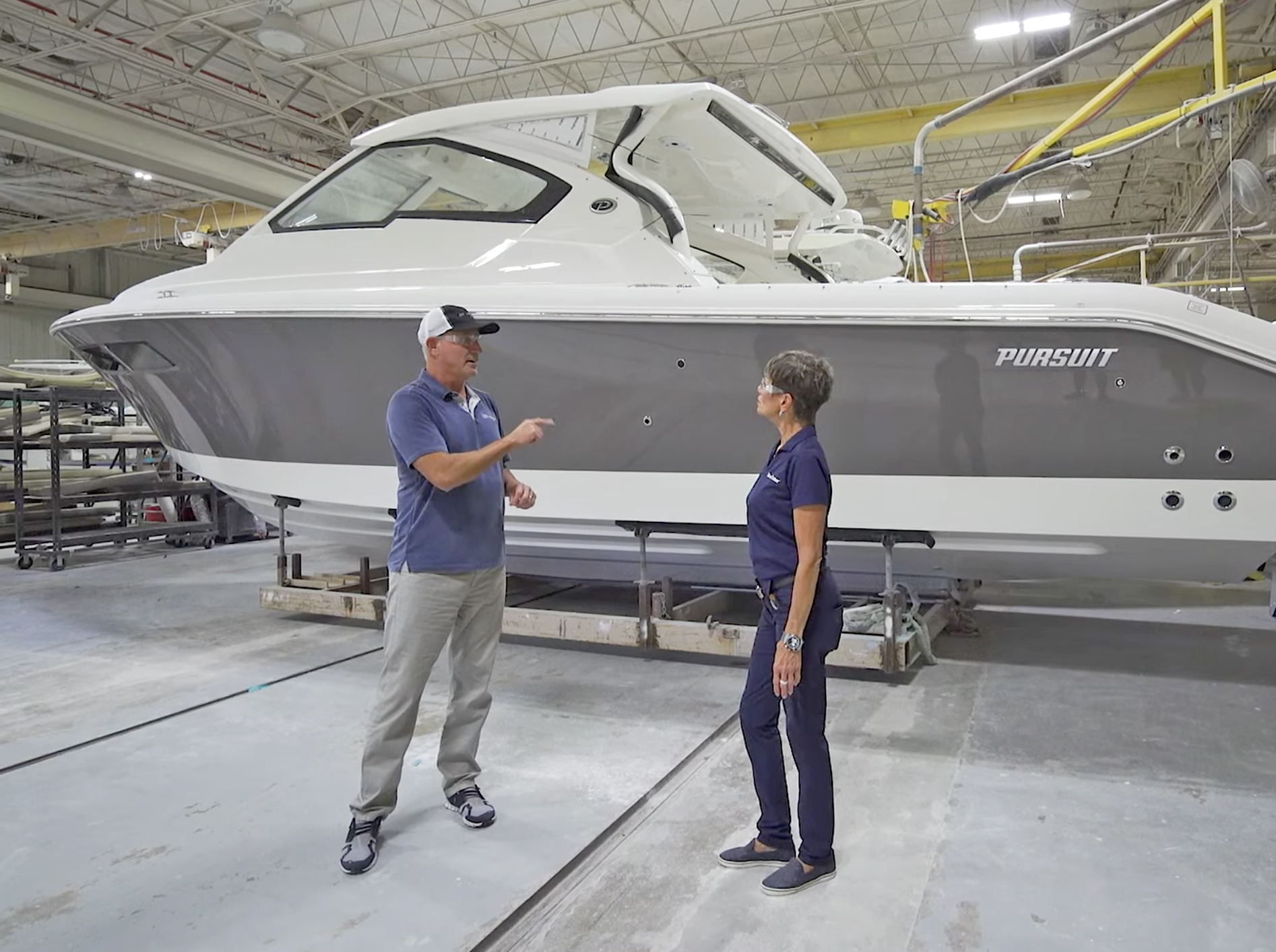 Factory Fridays: Unveiling Pursuit Boats' Renowned Construction Process