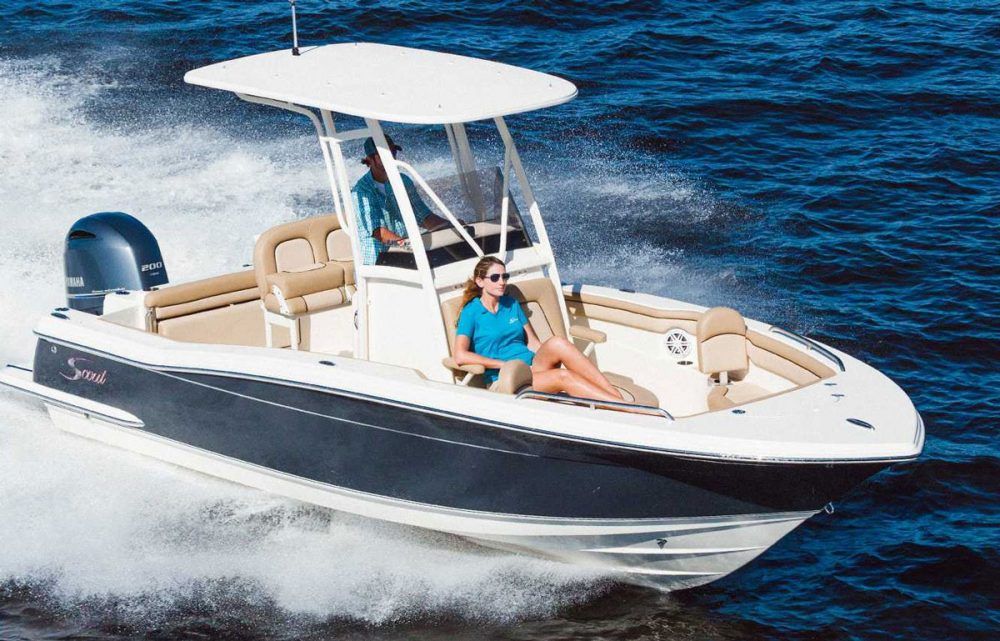 scout 215 xsf center console fishing boat