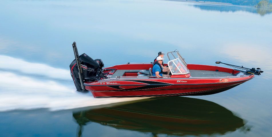 triton multi species freshwater fishing boat