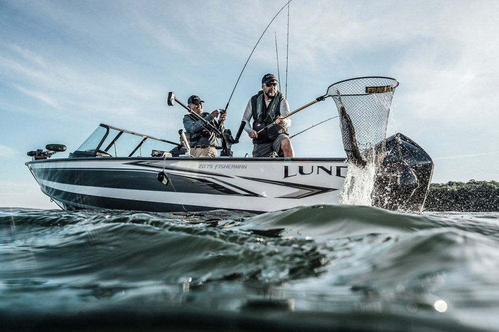 lund freshwater fishing boat