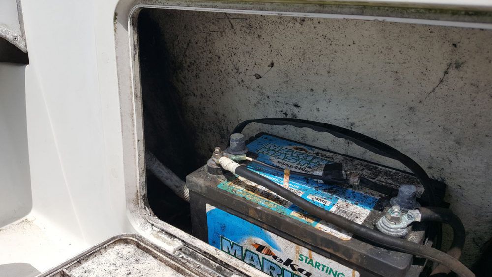 boat battery removal for winter
