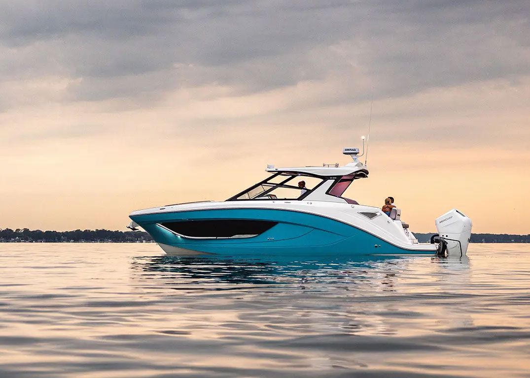 hurricane 3200 ob deck yacht