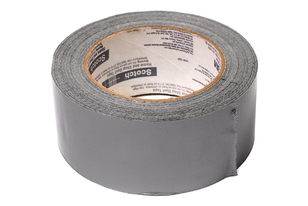 Die Kraft, die alles zusammen hält: Eine Rolle Duct Tape kann aber auch als Becherhalter kreativ eingesetzt werden.