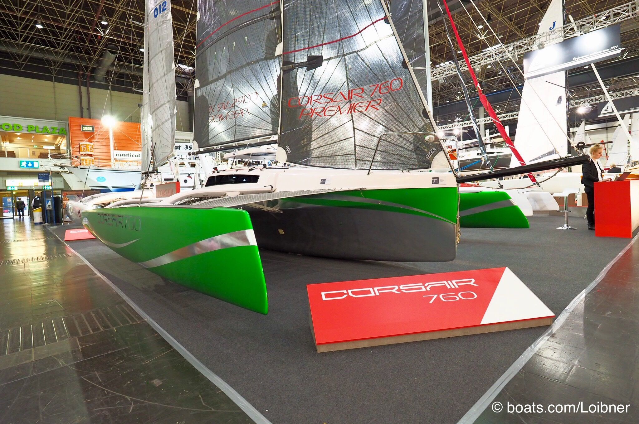 Neuer Multihull: Die Corsair 760, aus Vietnam. Foto: boats.com/Loibner