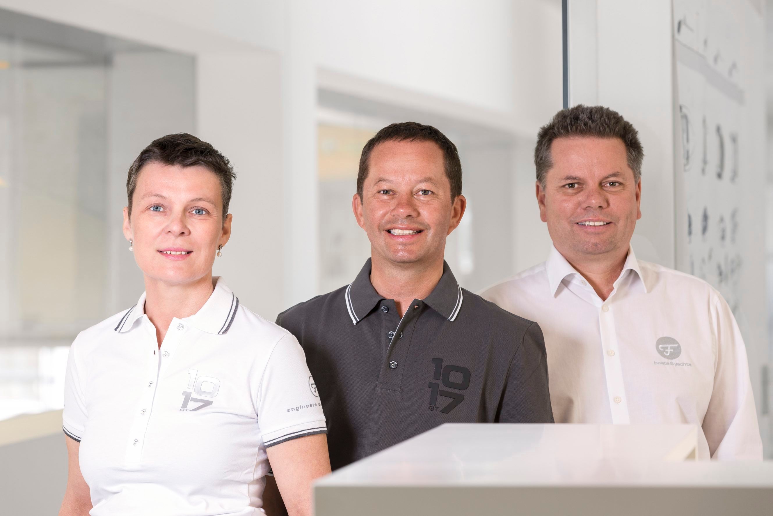 Chefsache: Andrea Frauscher-Oberfrank, Stefan und Michael Frauscher