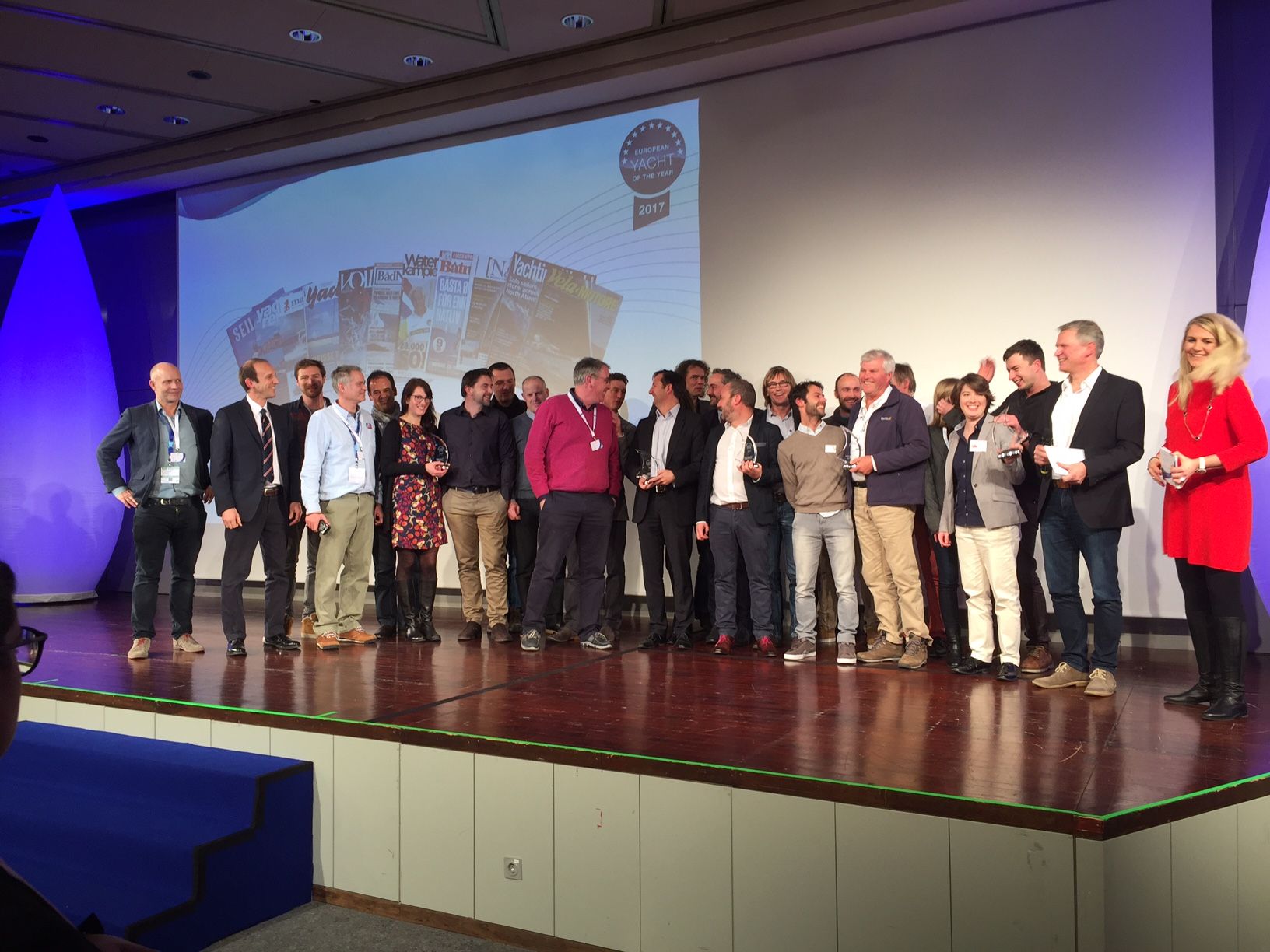 Sieger der Wahl zur European Yacht of the Year 2017 Foto: boats.com/J. Burnham