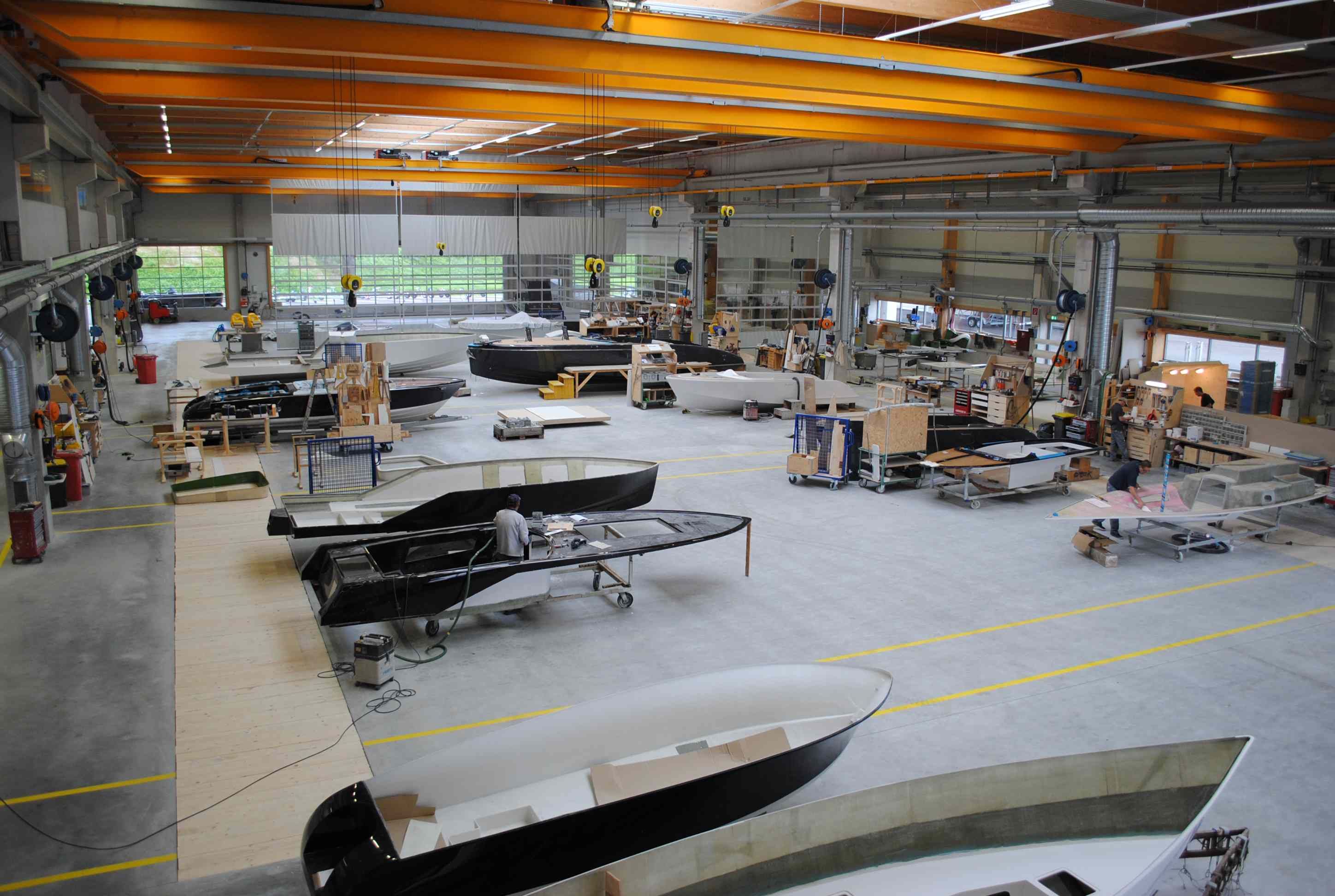 Passendes Umfeld: Produktion und Endmontage im neuen Werk in Ohlsdorf bei Gmunden