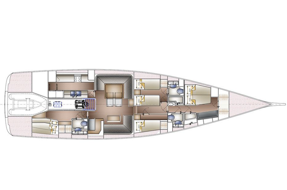 Layout der Baltic 67 PC