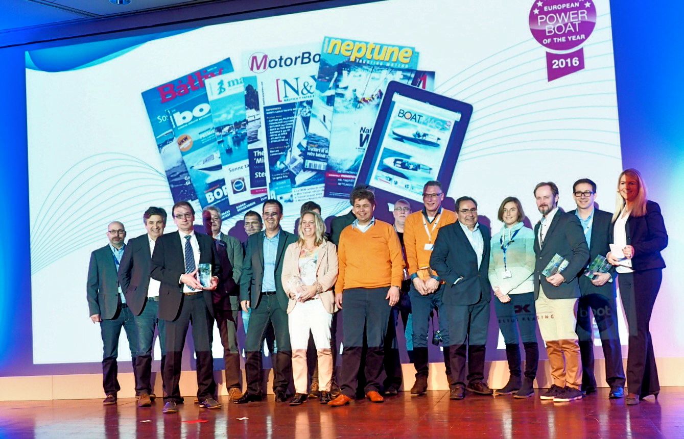 Die Sieger des European Powerboat of the Year Awards 2016