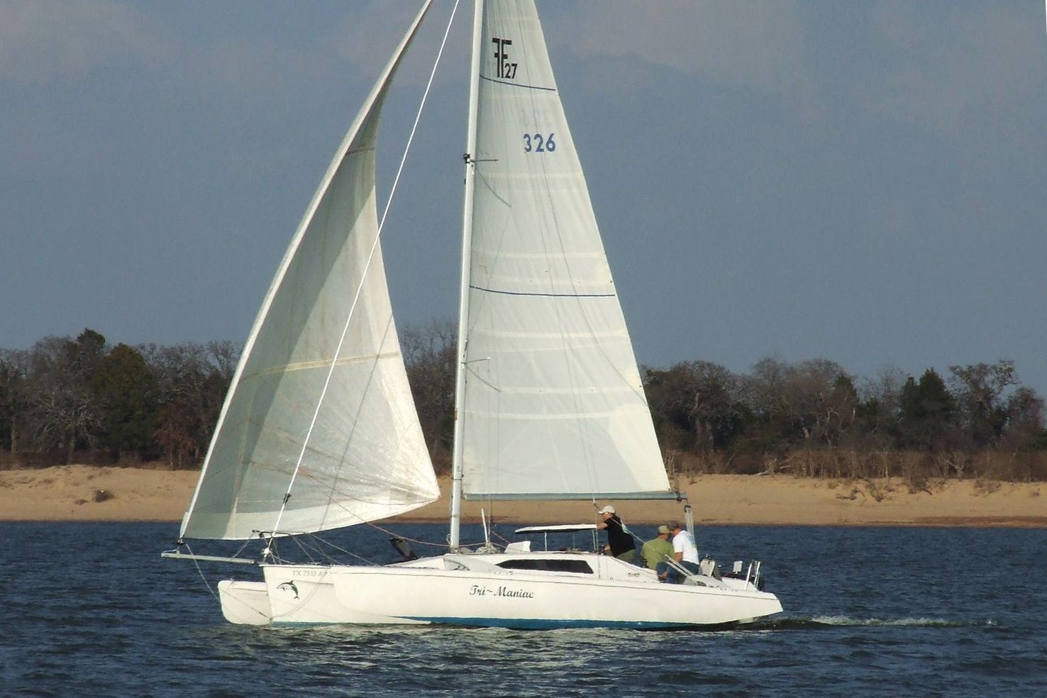 Einer der frühen F27 mit Screecher. Foto: www.cruisersforum.com