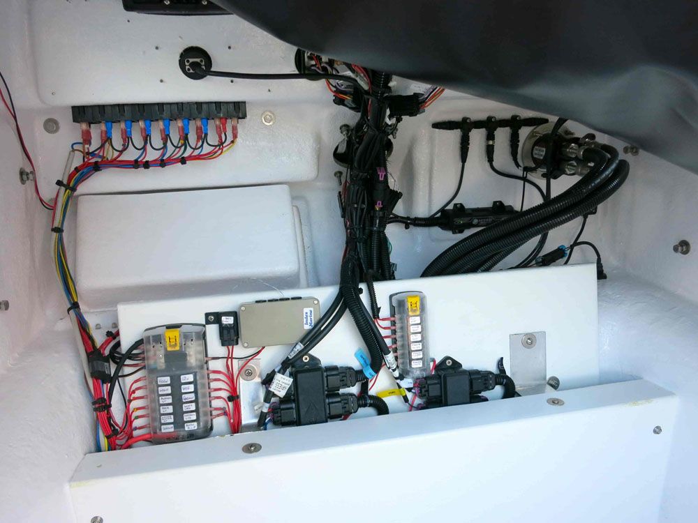 Saubere Verkabelung und Elektroinstallationen sind gute Zeichen für die Qualität und den Wartungszustand. Sehen Sie deshalb auch in weniger gut zugänglichen Stellen nach.