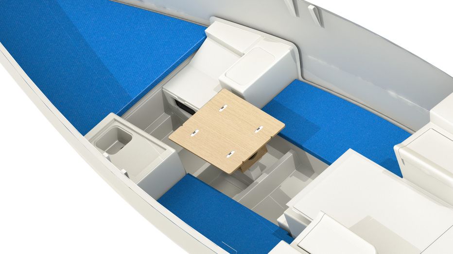 Wohnlicher: Die Unterkunft unter Deck ist nun mehr auf das Fahrtensegeln ausgelegt.