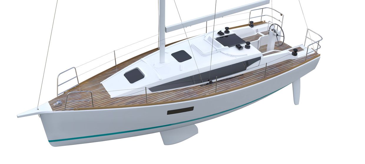 Im gewohnten Look: Jeanneau Sun Odyssey 319: Breites Heck, Doppelruder und Bugrüssel