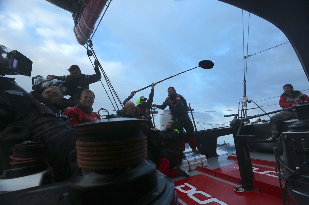 En Solitário, rodaje de la película a bordo de IMOCA 60