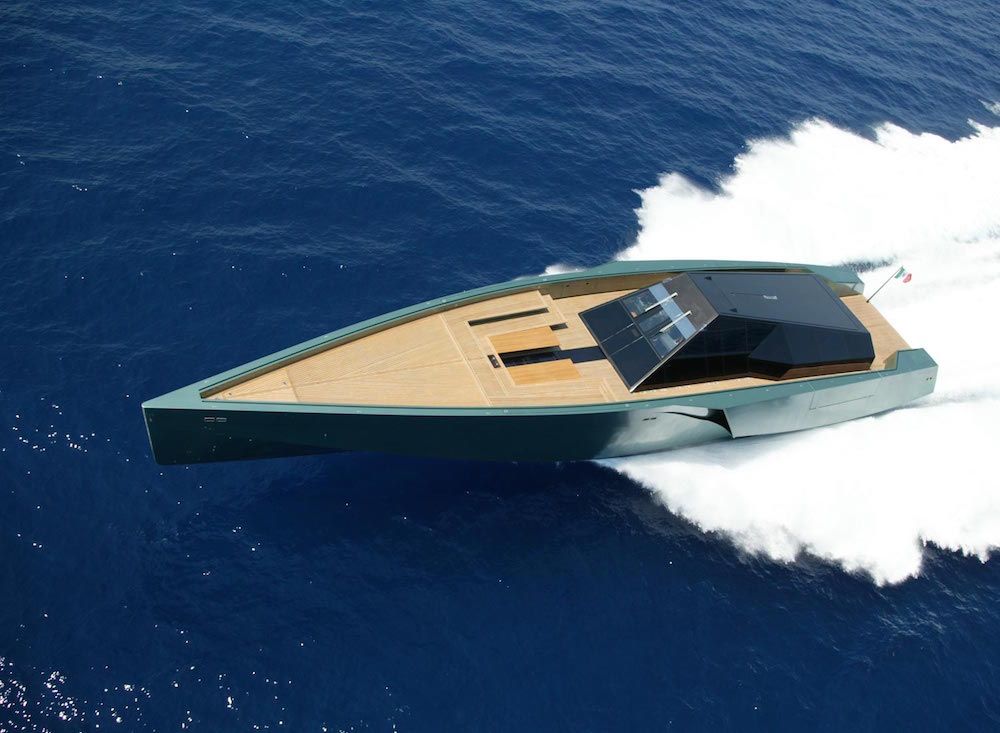 barco a motor Wally 118