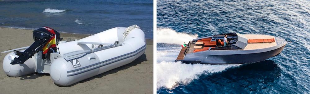 Barcos a motor auxiliares