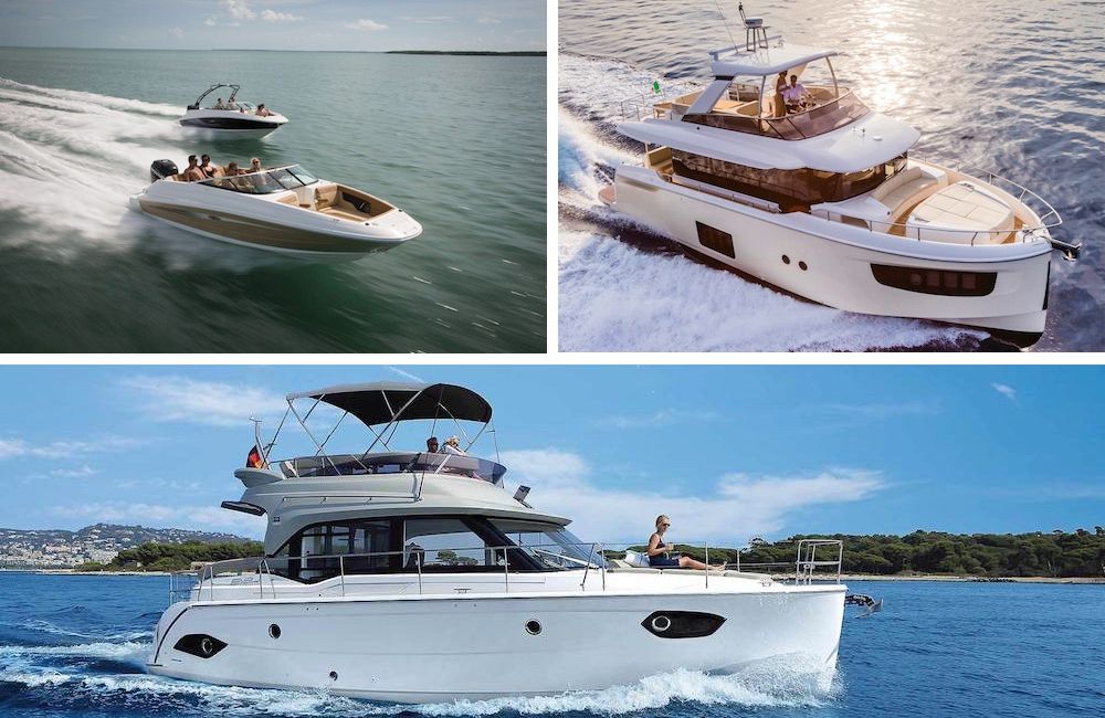 Barcos a motor planeo semidesplazamiento desplazamiento