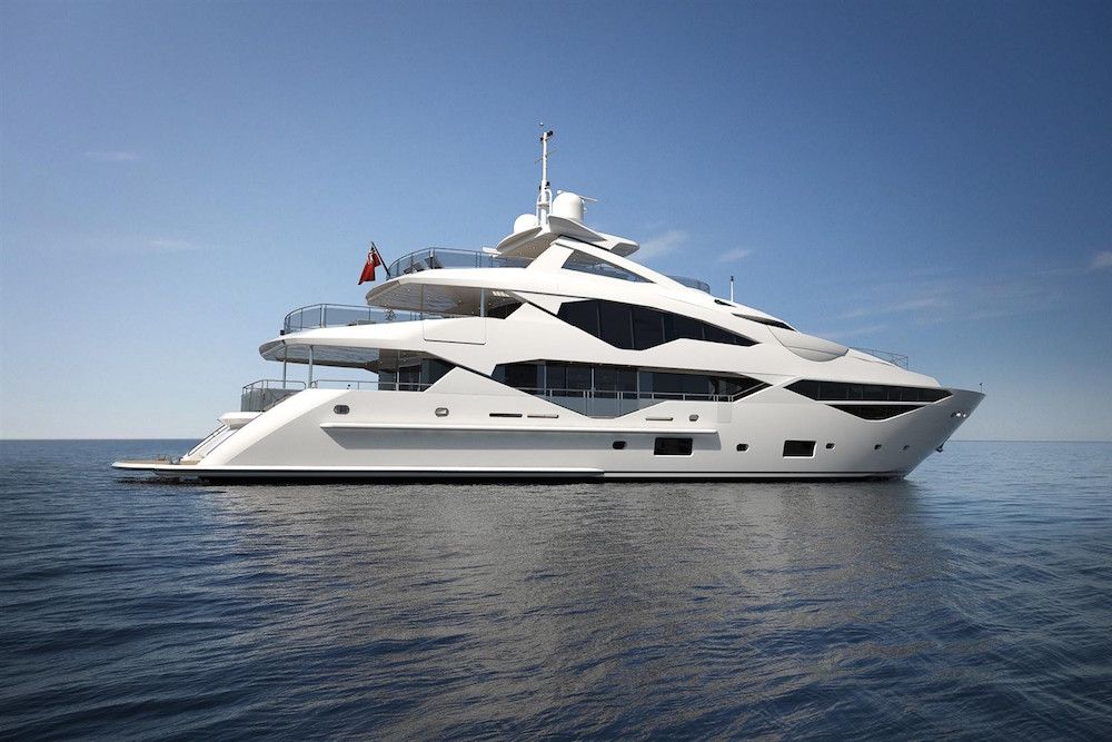 Brexit boats Sunseeker 131 Yacht