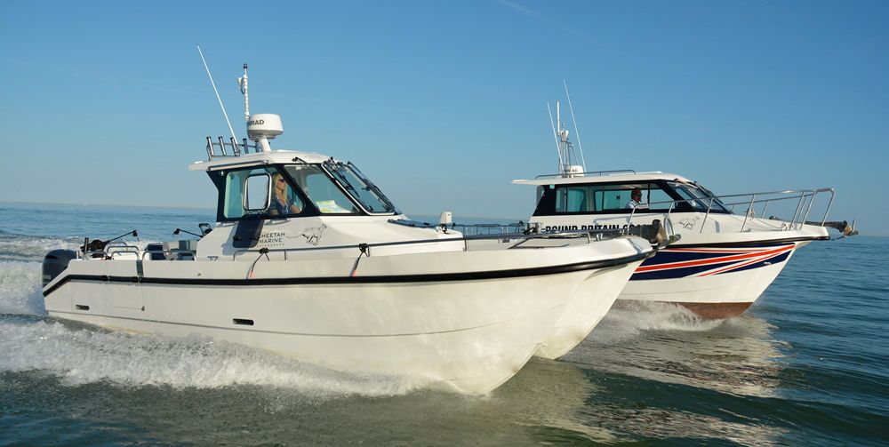 barcos de pesca Cheetah Marine catamaranes