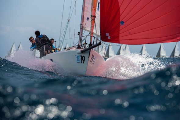 vela EV Cataschool campeonato europeo J80