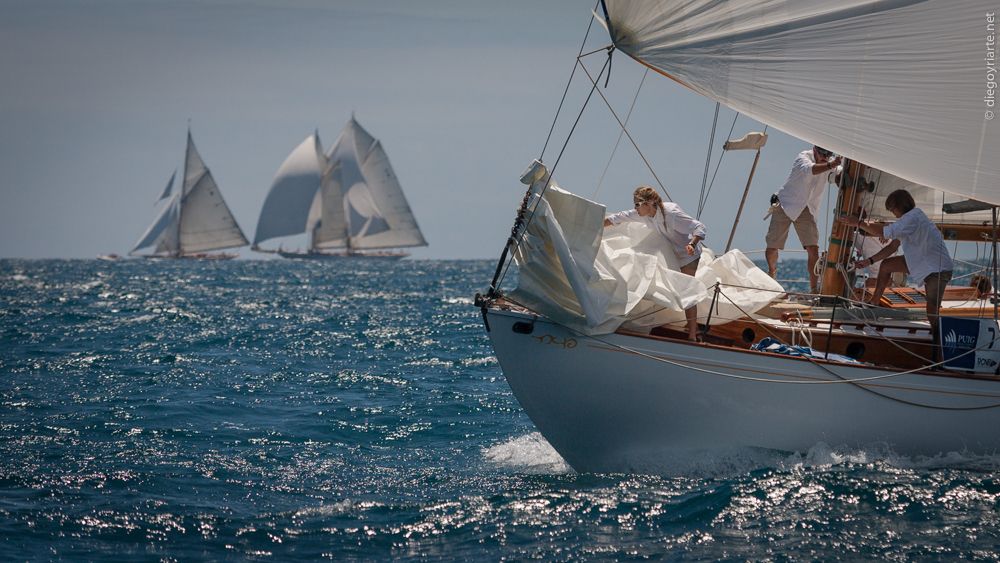 veleros de madera Regata Vela Clàssica Barcelona