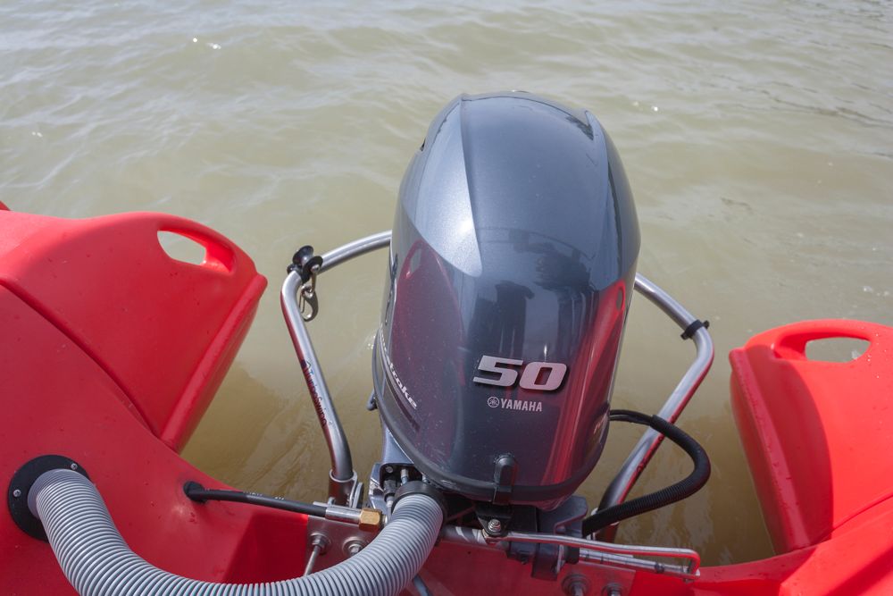 Prueba Whaly 500 motor Yamaha F50
